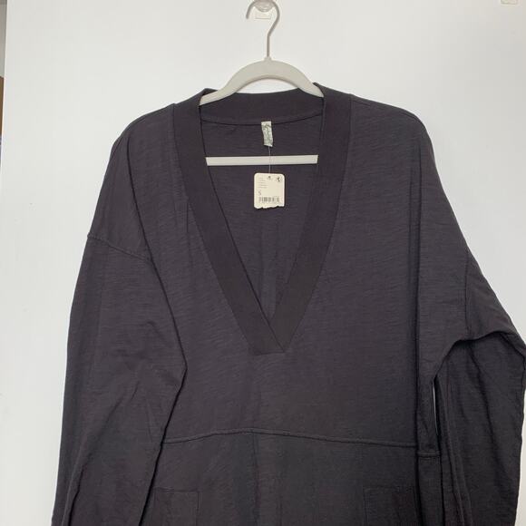 NWT Intimately Free People women's black Just Because onesie jumpsuit Small - Picture 6 of 16